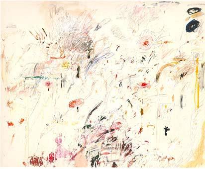 Cy Twombly The empire of Flora (1961) 200 x 242 cm