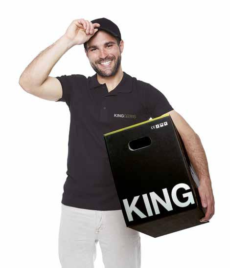 the king specialist KGFOL-COUPER/NL/00 KINGspecialist app voor installateurs De KINGspecialist App laat toe om tijdens je installatie alle instellingen rechtstreeks op je smartphone of tablet in te