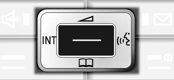 Handset bedienen De toetsblokkering wordt automatisch uitgeschakeld als u wordt gebeld. Na afloop van het gesprek wordt de toetsblokkering weer ingeschakeld.