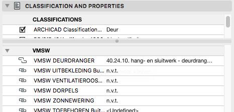 Dit artikelnummer wordt dan ook volledig overgenomen in de Meetstaat Manager. Kies bij het toekennen van VMSW artikelen aan Building Materials steeds voor het laagste niveau.