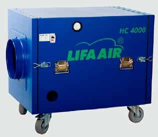 Vacuum Unit HEPA CLEAN 4000 DEBIET: 4190 m³/h (zonder filter) STATISCHE DRUK: 1350 Pa REF: LA-10040 LA-10040 Hepa Clean 4000 LA-23156 Voorfilter G4, gesneden op maat - 5 st LA-385G/300 F7