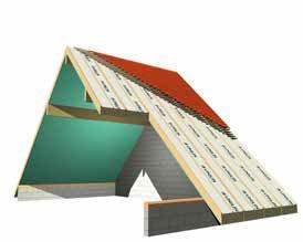 K ECOON dakelementen zijn op maat gemaakte panelen die isolatie, kepers, onderdak en binnenafwerking combineren in een kwalitatief en performant all-in-one bouwconcept voor hellende daken.