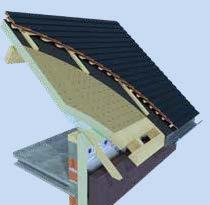 Isolatieplaat voor hellend dak en sarking SARKING K SARKING K is een PIR isolatieplaat bekleed aan beide zijden met een meerlaags gasdicht laminaat voorzien van een rasterprint.