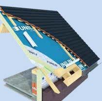 Isolatieplaat voor hellend dak en sarking SARKING LE PLUS SARKING LE PLUS is een PIR isolatieplaat Euroklasse E bekleed aan beide zijden met een meerlaags gasdicht laminaat, aan de buitenzijde