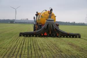 eerste snede tankwagen