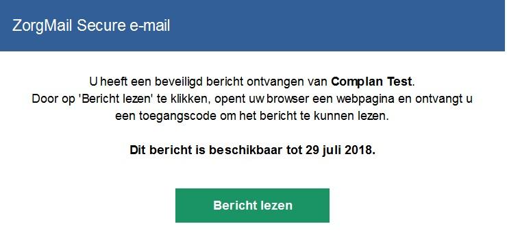 Draait u een notarun uit via onderdeel Restitutie declaratie én heeft u in de Zorgmail instellingen ook Nota s bij notarun ook doorsturen naar Zorgmail, dan worden de facturen voor alle