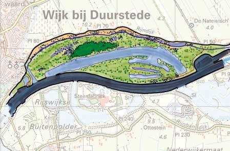Meandertak Gravenbol + Lunenburgerwaard R32-R33-2 De Meandertak Gravenbol en Lunenburgerwaard liggen aan de rechteroever van de Neder- Rijn ten oosten van Wijk bij Duurstede.