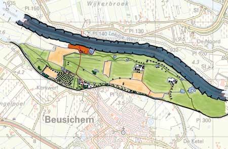 Beusichemse waard R37-1 De Beusichemse waard is een uiterwaard gelegen aan de linkeroever van de Neder-Rijn.