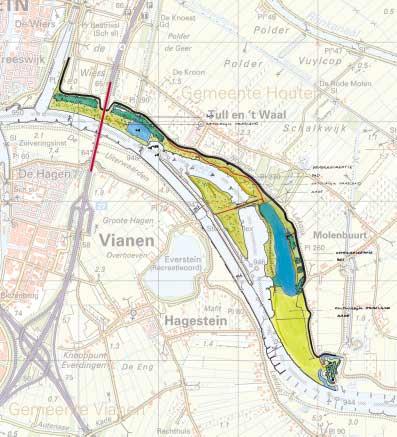 Honswijkerwaarden, Stuweiland en t Waalsche waard R43-R44-R47-1 De Honswijkerwaarden en t Waalse Waard zijn gelegen aan de noordzijde van stuw Hagestein.