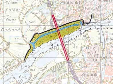 Bossenwaard R5-1 De Bossenwaard is een uiterwaard gelegen aan de rechteroever van de Lek.