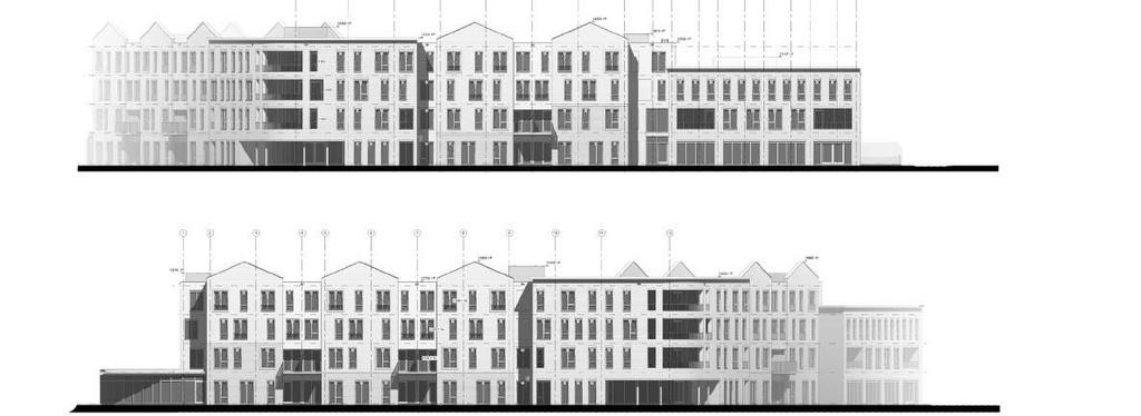 Combinatie van zorg en wonen 2 Gevelbeelden zorggebouw plan Dillenburg Ontwerp IAA In 2017 werd meermalen gesproken over de herstructurering van het terrein van woonzorgcentrum De Dillenburg.