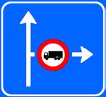 K8 Vooraanduiding verkeersmaatregel