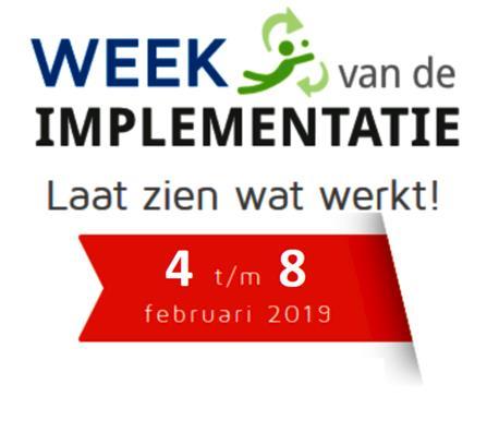 Bedankt! Contact k.stals@nji.nl / 030-2306589 Verder lezen: http://nji.nl/implementatie www.weekvandeimplementatie.nl https://www.implementation.eu/ http://www.zonmw.