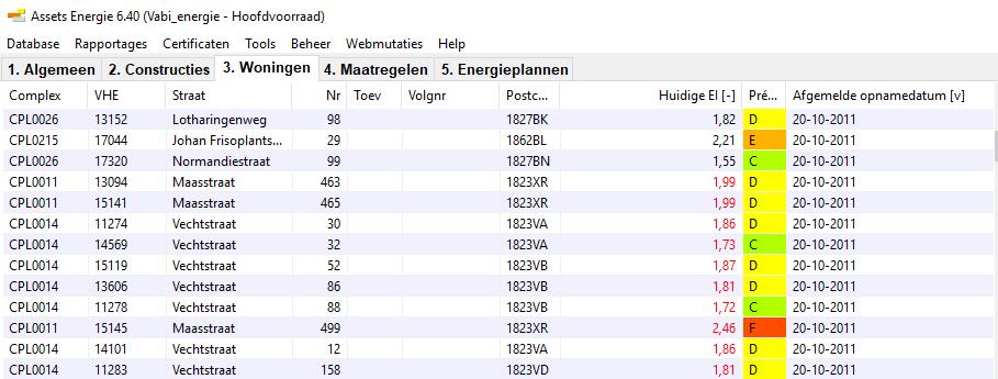 In deze versie van Vabi Assets Energie kun je nu voor ieder installatietype de merk- en typenaam registreren of d.m.v. de renovatietool toevoegen.