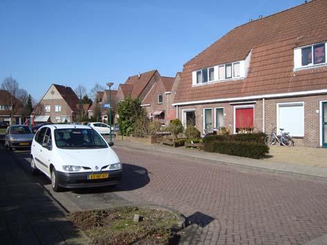 Achterzijde van