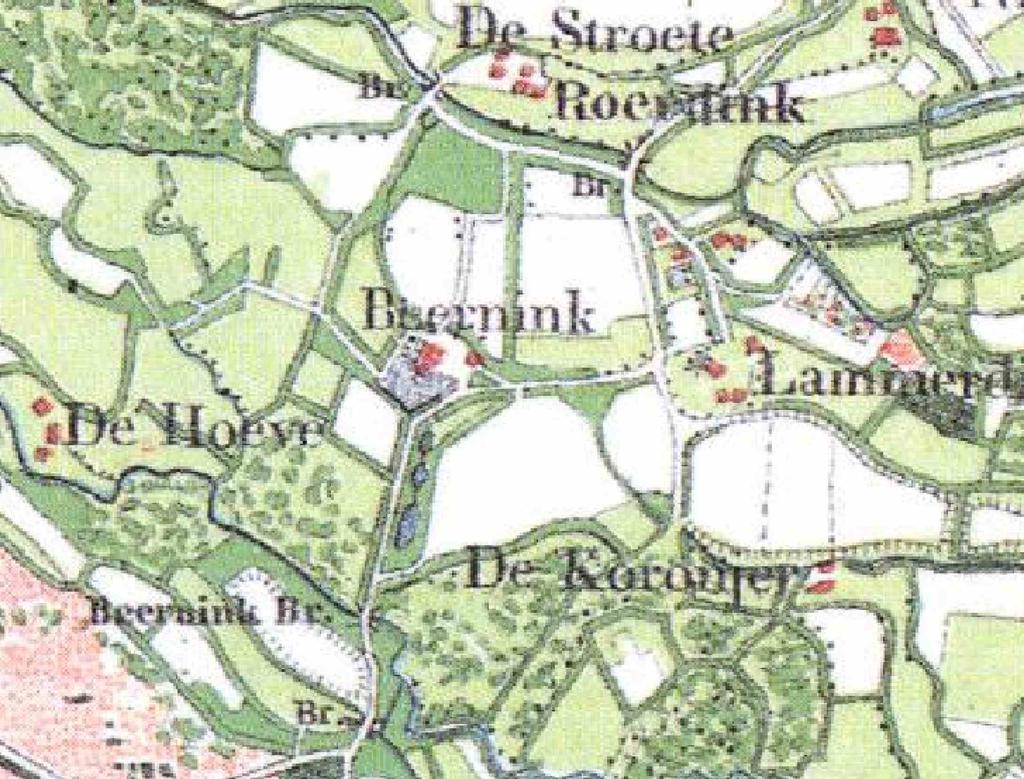 De gemiddeld hoogste grondwaterstand in de beekeerdgronden is 86 cm beneden maaiveld en 170 cm beneden maaiveld op de es.