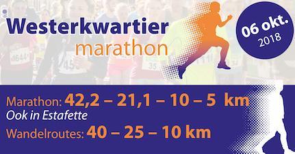 KidsRun bij Westerkwartier Marathon Zaterdag 6 oktober 2018 12.30 uur Holtplein Zuidhorn 13.30 uur Gemeentehuis Marum 14.