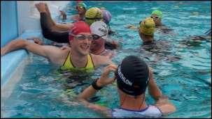 Deelnemers: 1/8 zwemloop (500 meter zwemmen / 5 km hardlopen):