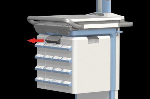 Afkoppelen medicatiebox 1.