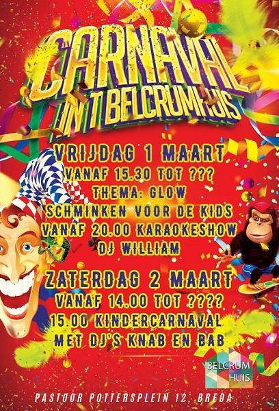 We hebben prijsjes voor degene die het mooist verkleed zijn. Dj William draait lekkere carnavalsnummers. Maar ook voor de interne mens wordt verzorgd. We hebben een frietwagen staan.