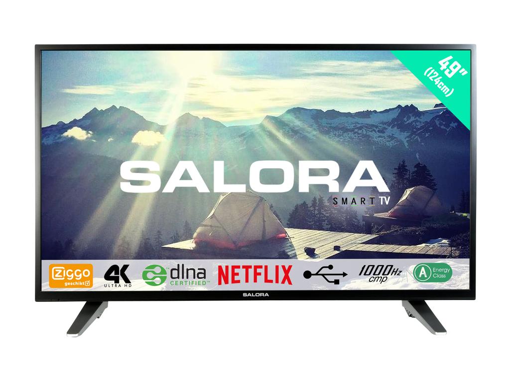 SALORA UHD 4K LED 49UHS3500 Artikelcode : SA49UHS3500 Salora 3500 series 49UHS3500.