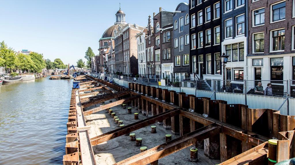 Kademuren in Amsterdam Uitdagingen Bereikbaarheid over land en water Lange