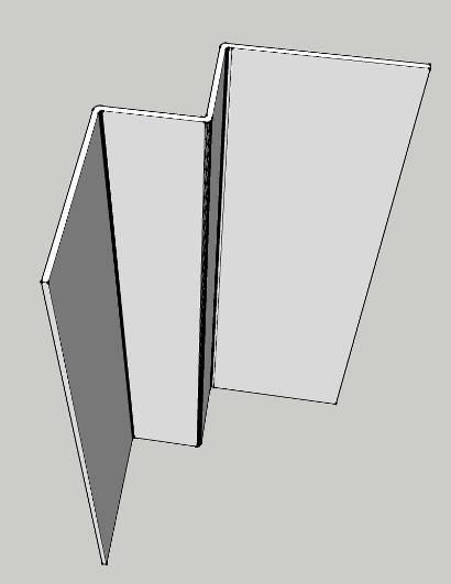 Fig. 22: Voorbeeld verticale doorsnede inspringend raam Fig.
