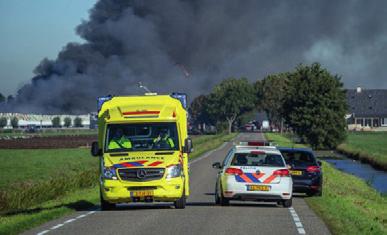 Familiedrama achter brandmelding Een grote brand in Papendrecht, was de melding waarvoor Sander Zwanenburg in september als OvD-G werd opgeroepen. Achter de melding bleek een drama schuil te gaan.