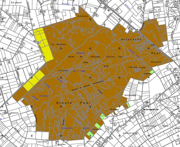 De Groote Peel vormt tezamen met de nabijgelegen Deurnse Peel en Mariapeel het restant van wat eens een uitgestrekt oerlandschap was van levend hoogveen.