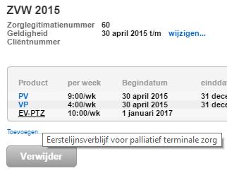 Legitimatie bij cliënt aanpassen (t.b.v. doelgroepregistratie) Allereerst zal achterhaald moeten worden voor welke clienten er een wijziging gemaakt zal moeten worden.