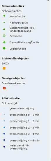 Genoemde tijden zijn een theoretische benadering en kunnen afhankelijk van de situatie in positieve of negatieve zin afwijken.