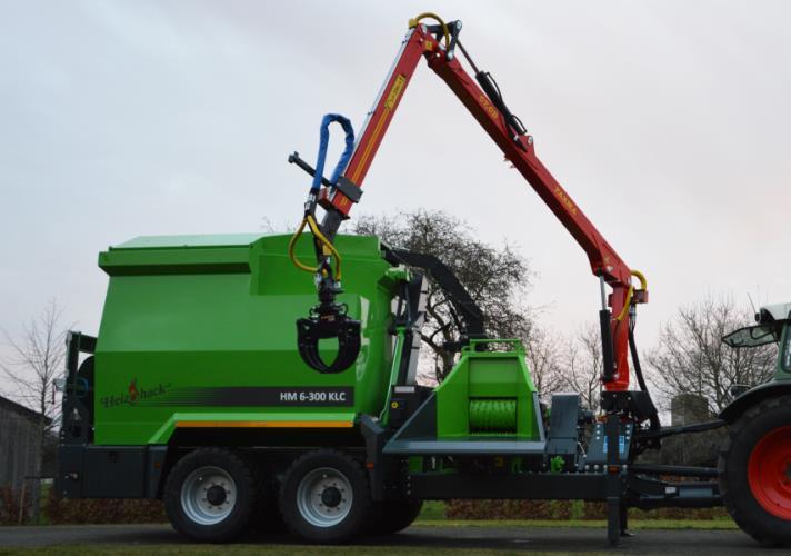 Scharmüller verstelbaar (optie k80) Verlichting Standaard LED verlichting Heizohack Chipper Type