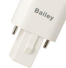 de ballast. LED PL lampen gaan bovendien tot wel 6 keer langer mee. G23 2G7 G24d G24q 2G11 G24d Bailey Nr.