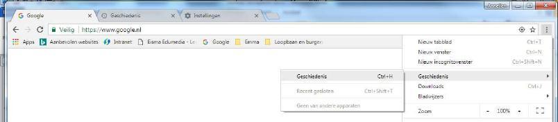 Google Chrome 1. Open Google Chrome 2.