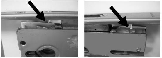 Hoe vervang ik de hoofdslotkast (HSK)? 1. Verwijder het deurbeslag. 2. Verwijder de borgschroef van de profielcilinder. 3. Verwijder de profielcilinder. 4.