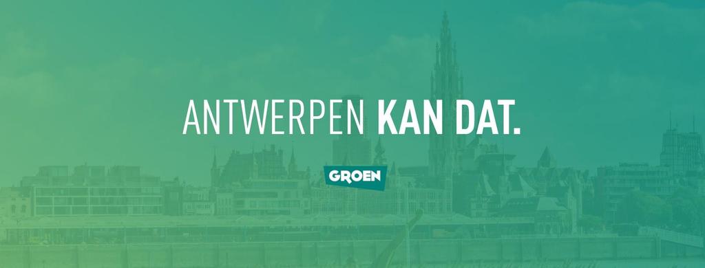 Nieuwe mobiliteit voor Antwerpen Duidelijk engagement van Groen voor de volgende bestuursperiode Iedere stad heeft grote projecten nodig.