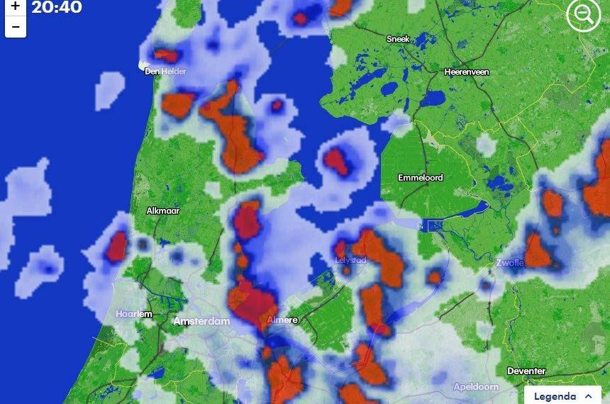 Zware regenbuien kunnen RTK Fixen bemoeilijken Meer GNSS