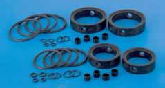 SERVICE KIT LSV07 (GASKETS AND BUSHINGS) Manual operated Pneumatic operated DIN sizes HNBR EPDM FKM (Viton) HNBR EPDM FKM (Viton) NW25 22120105MS 22130105MS 22140105MS 22120005MS 22130005MS