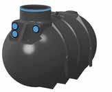 BLUELINE REGENWATERTANK Regenwatertank van kunststof Blueline regenwatertank 2.500 liter De Blueline regenwatertanks zijn gemaakt van PE, vervaardigd uit één stuk.