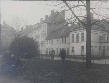 Hoek Oude Vest Baudeloo-park en-straat, deze foto