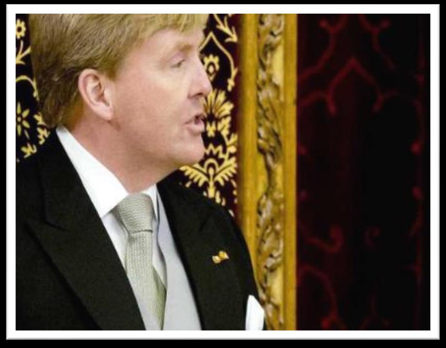 5 Koning Willem-Alexander Troonrede 2013 Van iedereen die dat kan, wordt gevraagd verantwoordelijkheid te nemen voor zijn of haar eigen leven en omgeving.