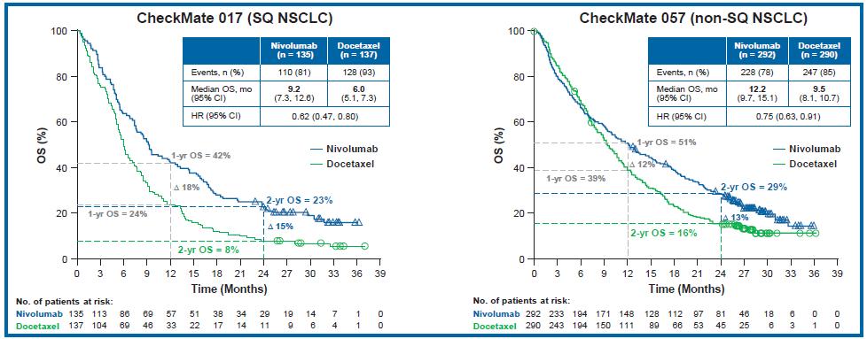 1 en 2-jaars overall survival Respons: 19%