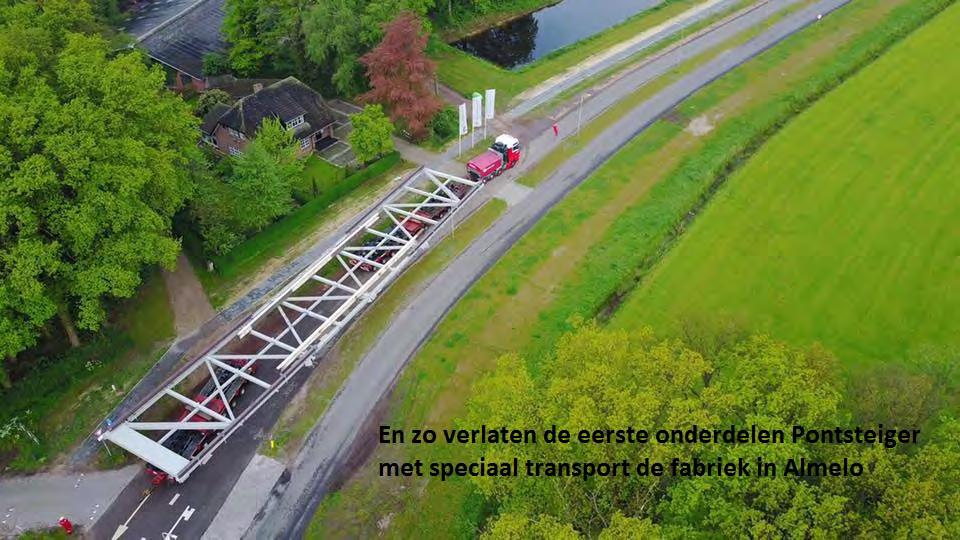 Transport & montage staalconstructie