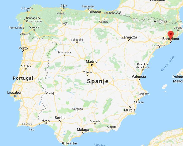 Oppervlakte Spanje: Hoofdstad: 505.