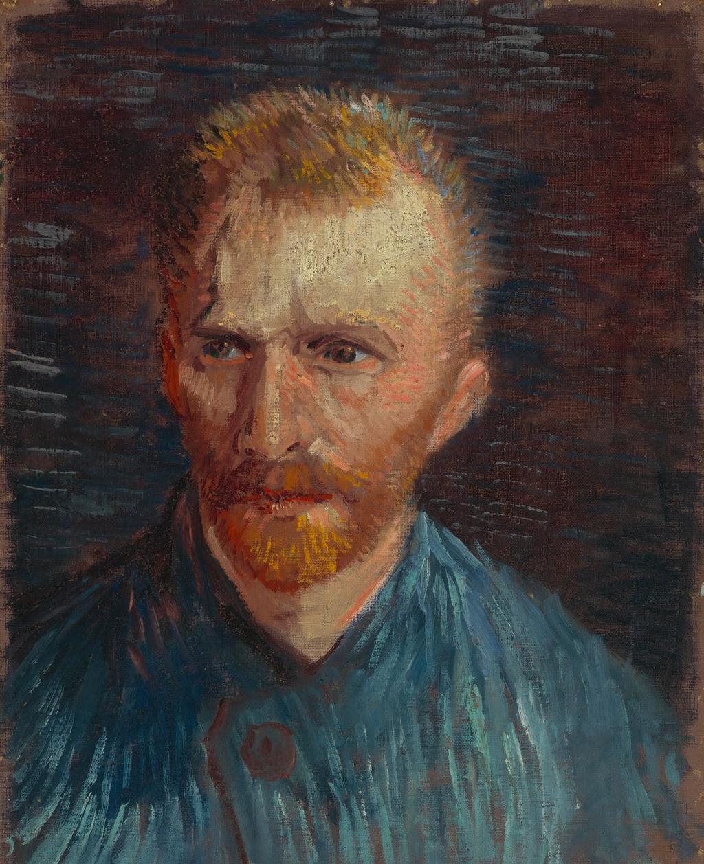 Vincent van Gogh. Zelfportret,1887.