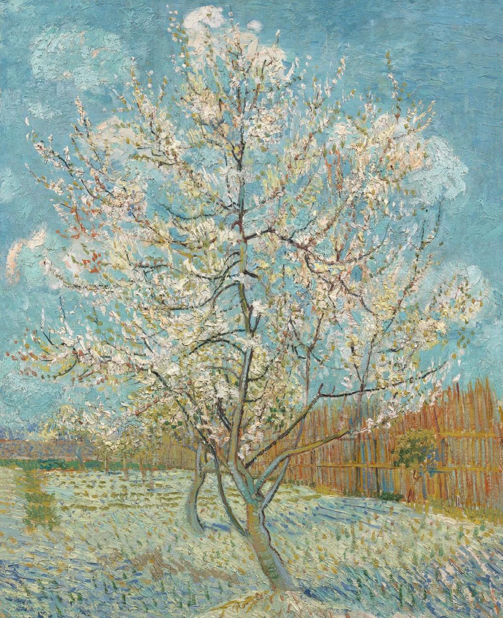 Vincent van Gogh. De roze perzikboom, 1888.