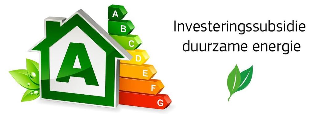 Introductie ISDE SUBSIDIEREGELING