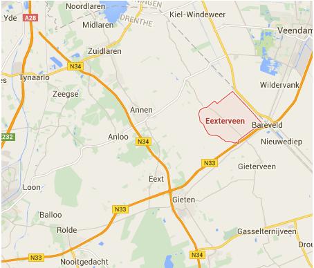 1. Inleiding 1.1 Eexterveen Eexterveen is een dorp in het oosten van de gemeente Aa en Hunze, in de Nederlandse provincie Drenthe.