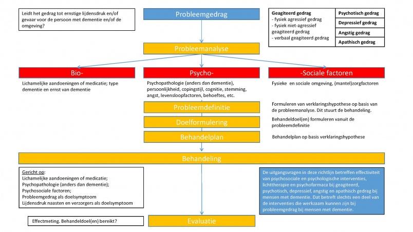 richtlijnen (richtlijn diagnostiek en behandeling van pijn bij kwetsbare ouderen, richtlijn delier volwassene en ouderen, multidisciplinaire richtlijnen voor diagnostiek en behandeling van