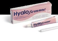 Hyalofemme is een vaginale bevochtigingsgel, speciaal ontwikkeld om de symptomen en het ongemakkelijke gevoel van vaginale droogheid te verlichten.